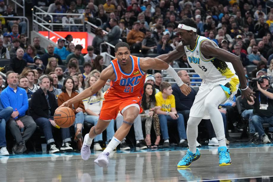 亚历山大45分7篮板8助攻 雷霆客场险胜步行者