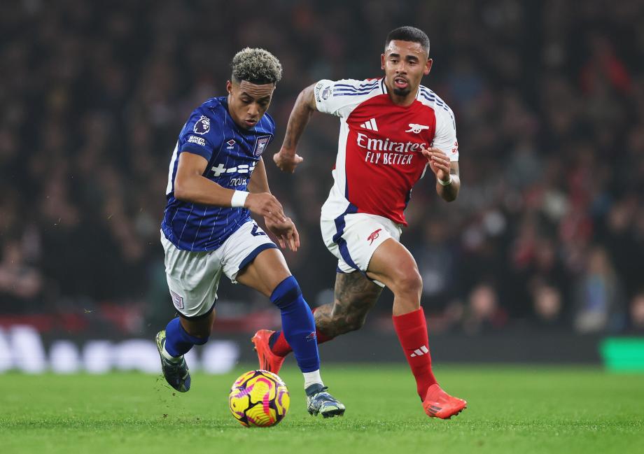 英超-哈弗茨制胜球 阿森纳1-0伊普斯维奇升至第二