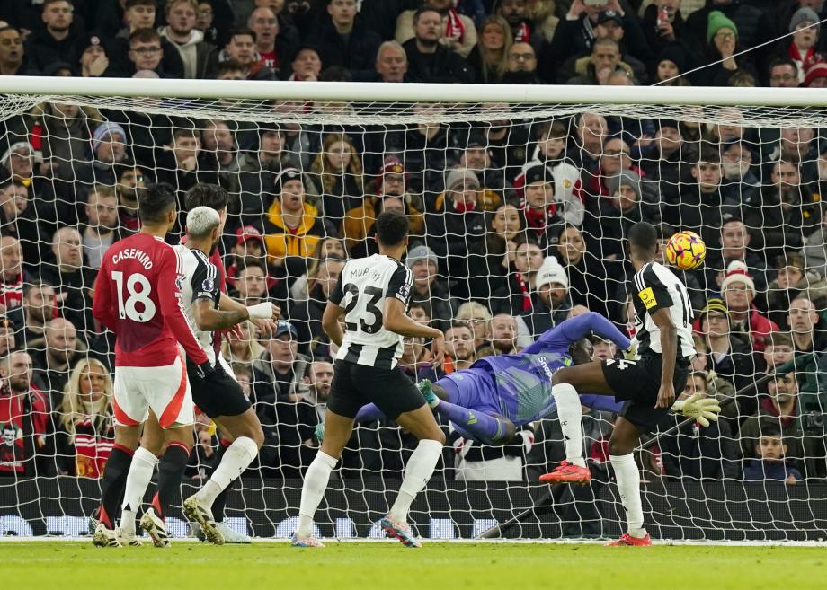 卡塞米罗失良机红魔近6轮仅1胜 曼联0-2纽卡