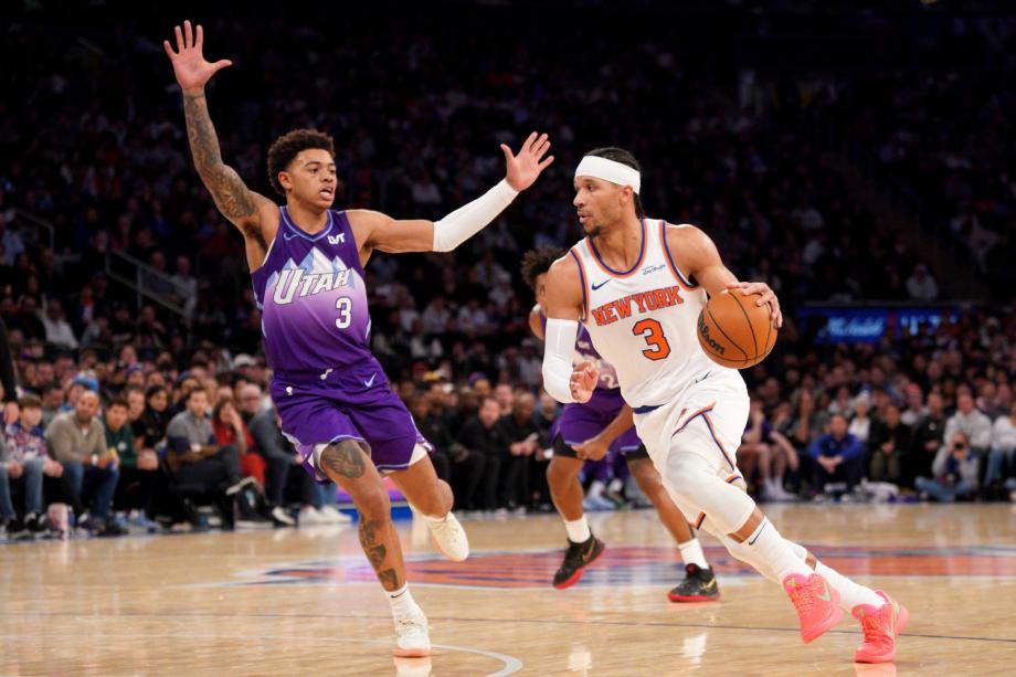 唐斯31+21克拉克森25分 尼克斯轻取爵士9连胜