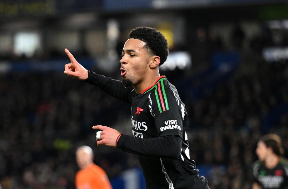 恩瓦内里建功萨利巴送点 阿森纳1-1布赖顿