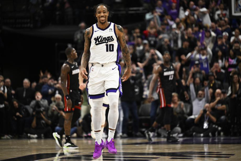 德罗赞30分加时发威 国王17分逆转热火取五连胜