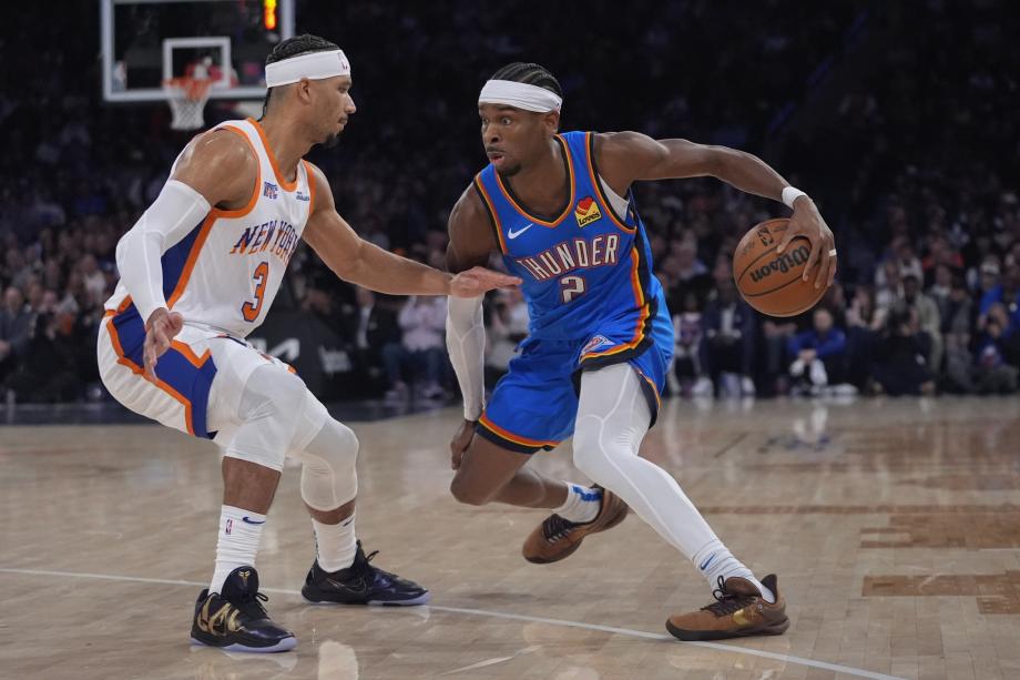 赛季双杀！亚历山大39分 雷霆客场大胜尼克斯