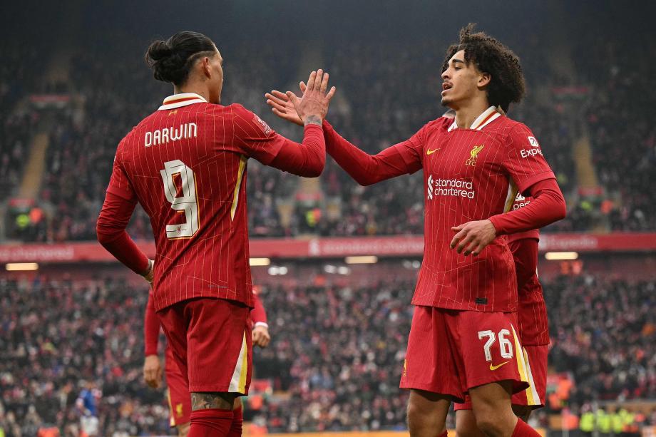 足总杯-阿诺德世界波基耶萨破门 利物浦4-0晋级