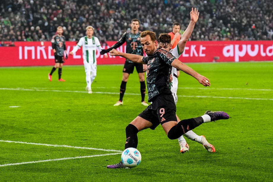 凯恩点射萨内失空门 拜仁1-0门兴4分优势领跑