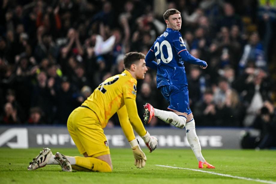 英超-詹姆斯任意球绝平 切尔西2-2伯恩茅斯