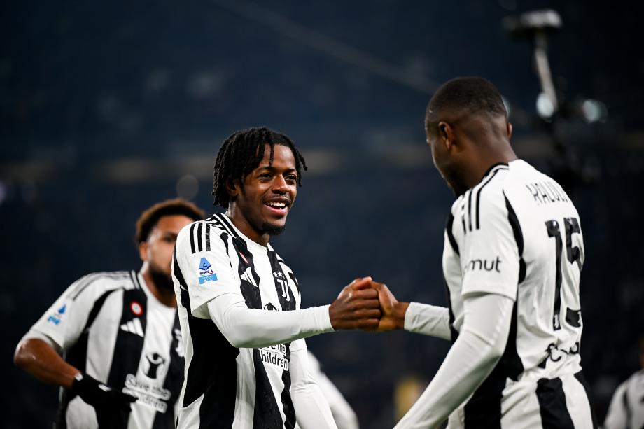 姆班古拉破门维阿建功 尤文主场2-0AC米兰