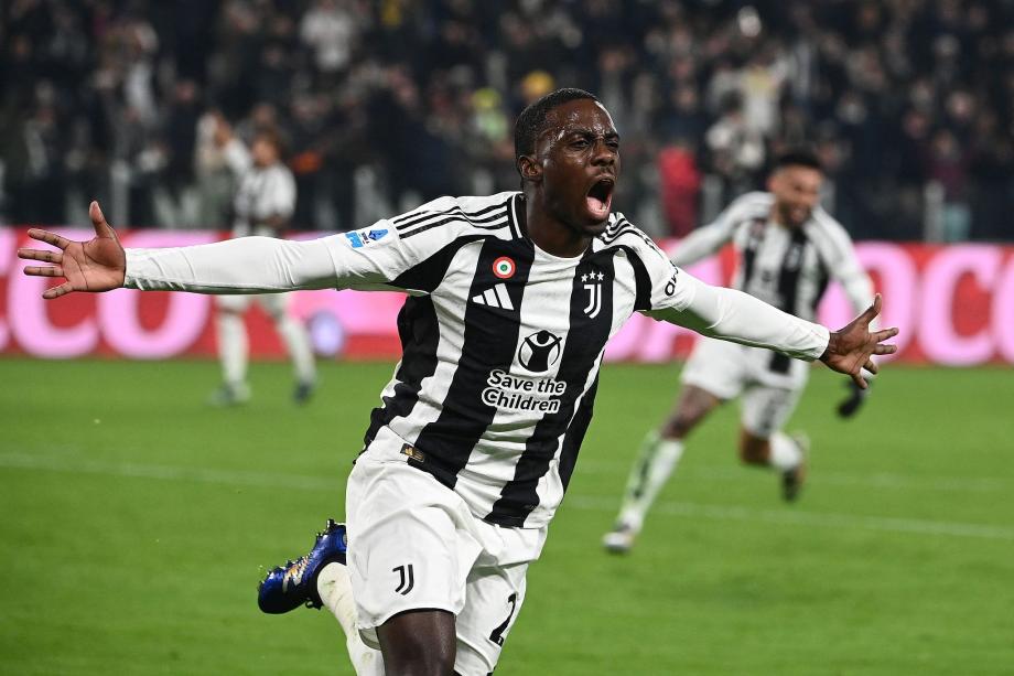 姆班古拉破门维阿建功 尤文主场2-0AC米兰