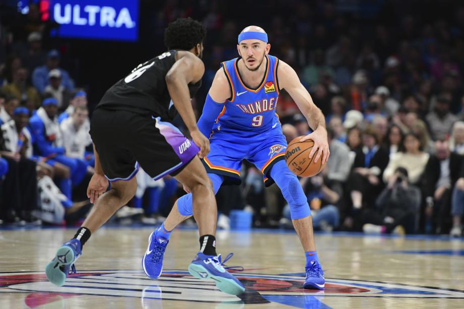 亚历山大54分生涯新高 雷霆力克爵士主场13连胜