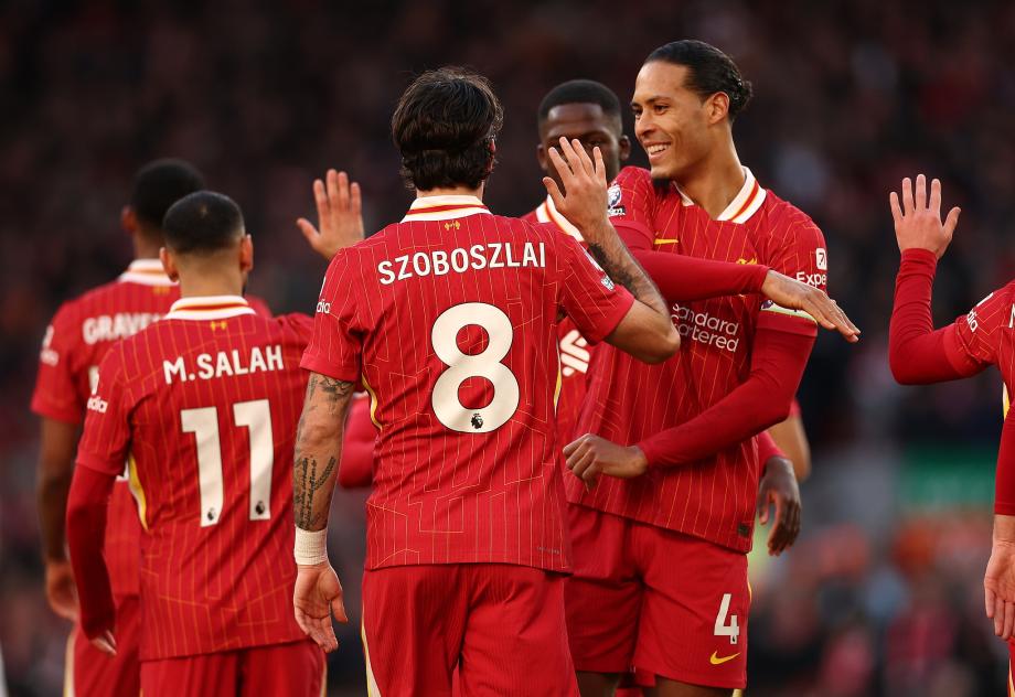 加克波两射一传萨拉赫建功 利物浦主场赢球