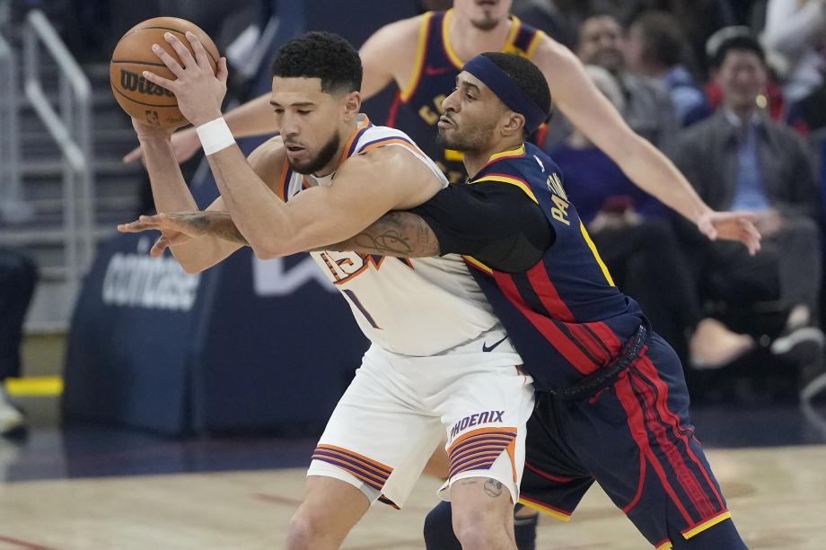 布克31+11库里14分 太阳客场终结勇士连胜