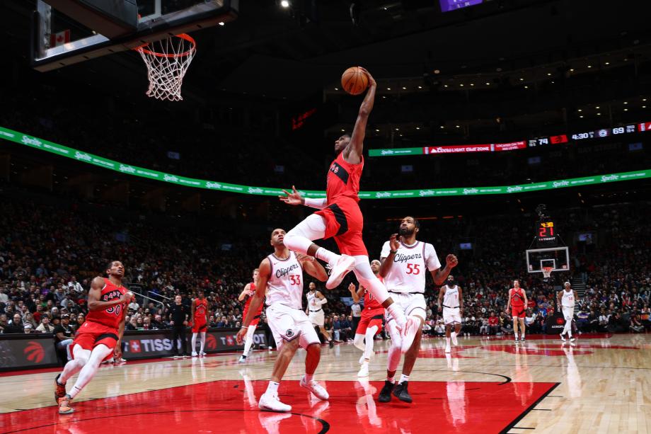 哈登25+7巴雷特20+7 猛龙终结快船两连胜