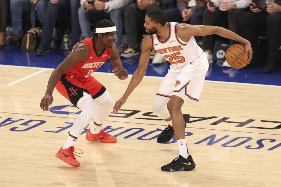 布伦森42+10汤普森25+11+11 尼克斯胜火箭