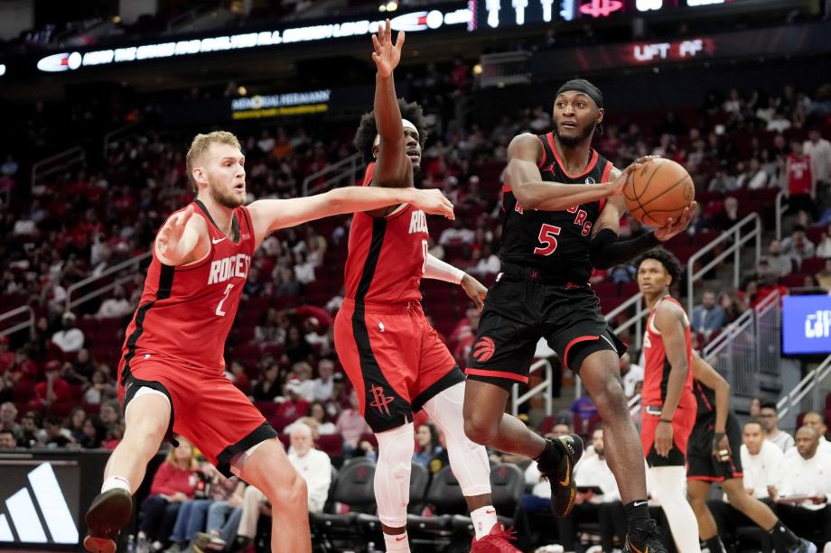 杰伦-格林18+9兰代尔11分 火箭擒猛龙结束6连败