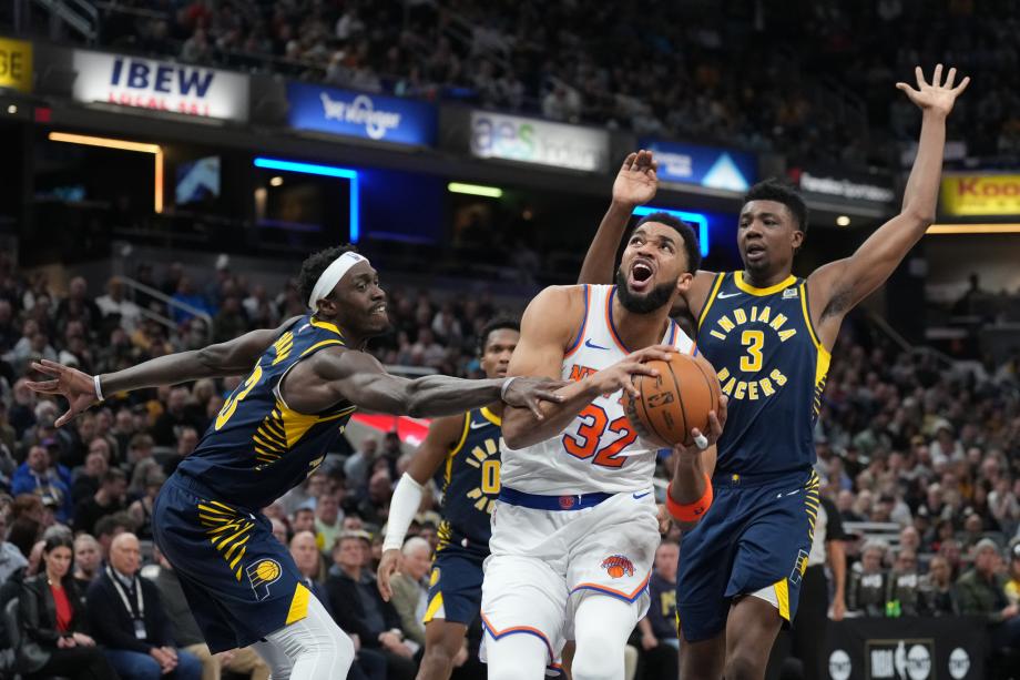 唐斯40+12哈特30+10 尼克斯轻取步行者