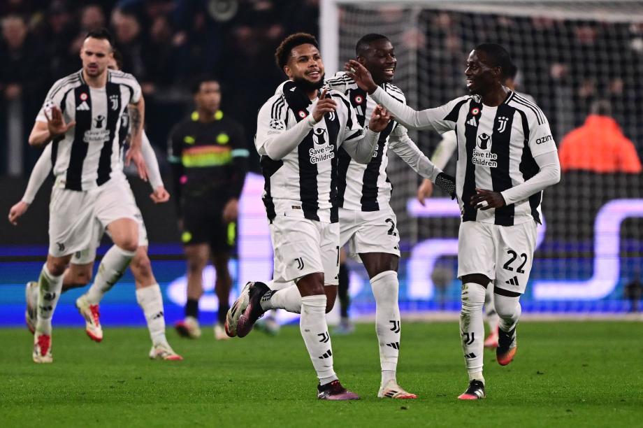 欧冠-麦肯尼、姆班古拉建功 尤文2-1埃因霍温