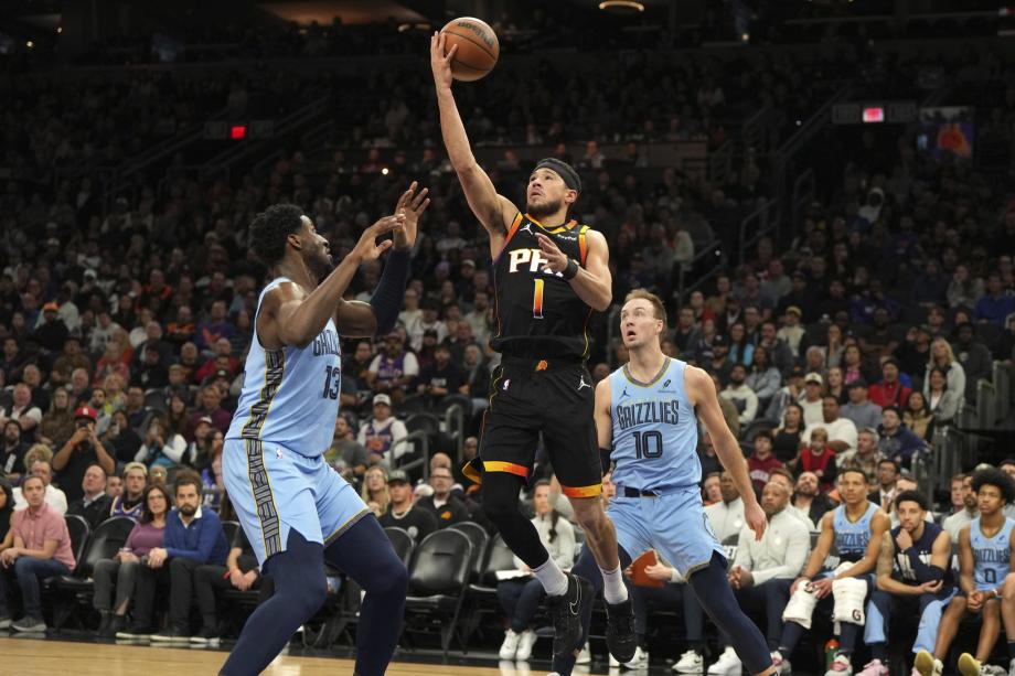 莫兰特26分杜兰特生涯3万分 灰熊险胜太阳