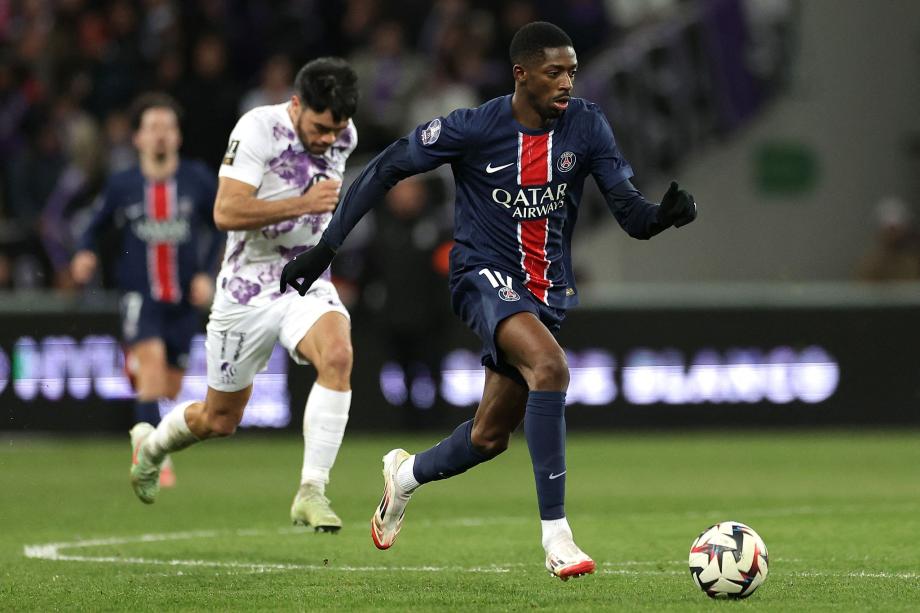 法比安-鲁伊斯制胜 巴黎客场1-0图卢兹