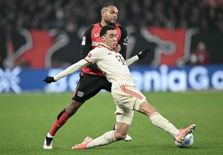 拜仁全场0射正 客场0-0闷平勒沃库森继续领跑