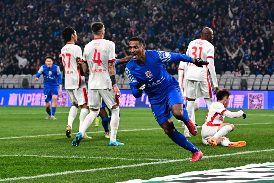 米内罗破门路易斯进球 上海申花险胜长春亚泰