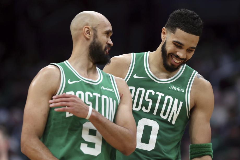 塔图姆25+10+9唐斯24+18 绿衫军力克尼克斯