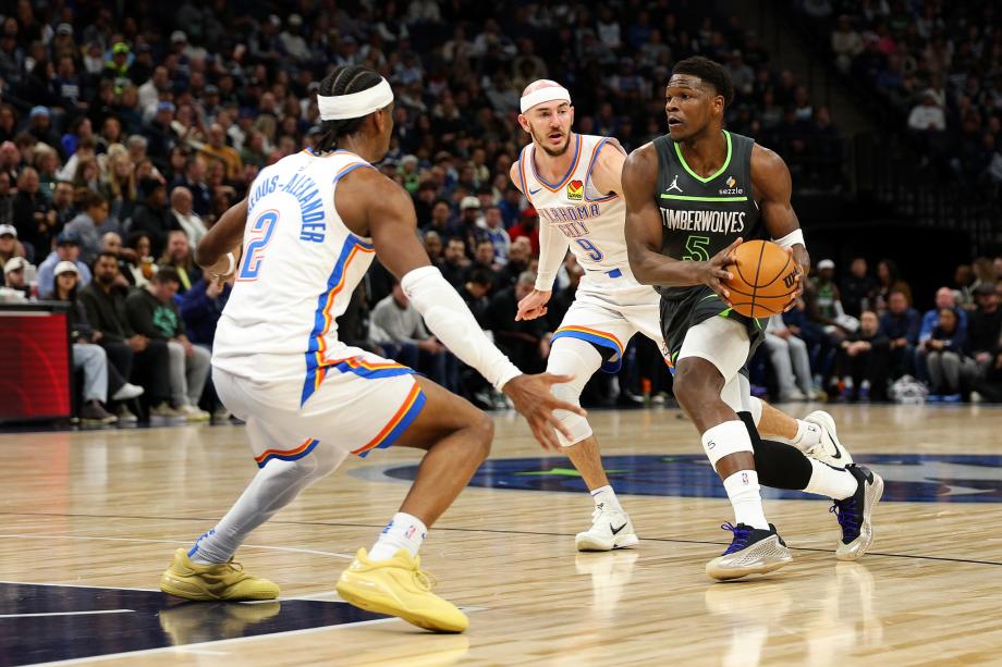 亚历山大37+8爱德华兹29+10 雷霆客胜森林狼