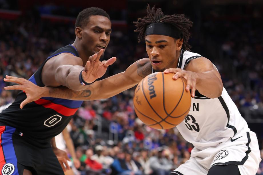 杜伦18+11全队6人得分上双 活塞送篮网4连败