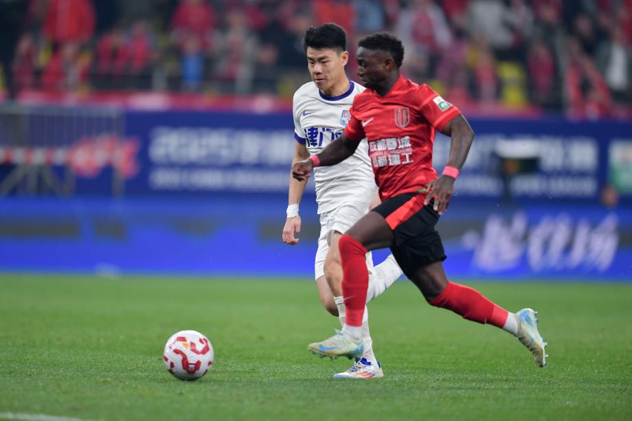 中超-韦世豪破门阿代米建功 津门虎2-1成都蓉城