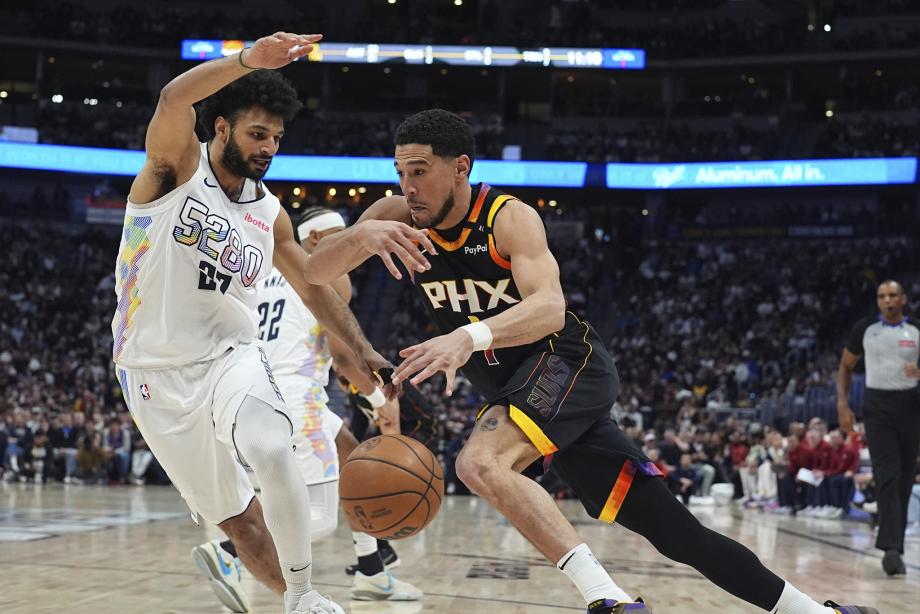 约基奇31+21+22NBA历史首人 掘金加时胜太阳