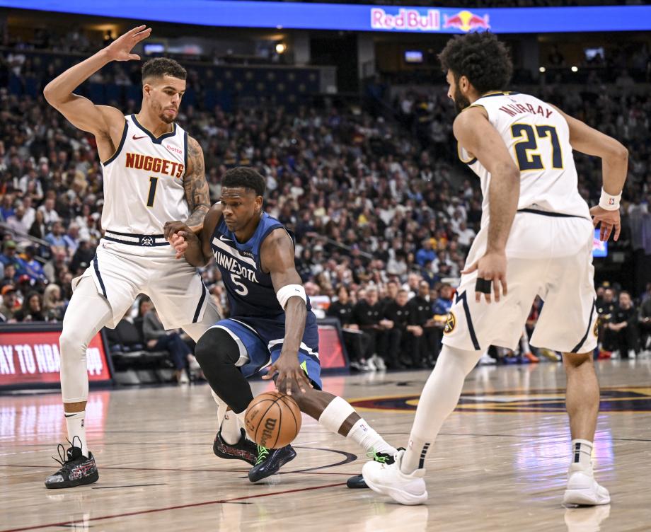 爱德华兹29+6约基奇34分 森林狼胜掘金取6连胜