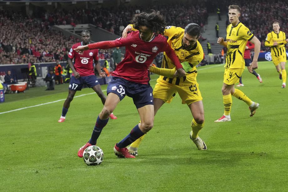 埃姆雷-詹点射拜尔建功 多特淘汰里尔将战巴萨