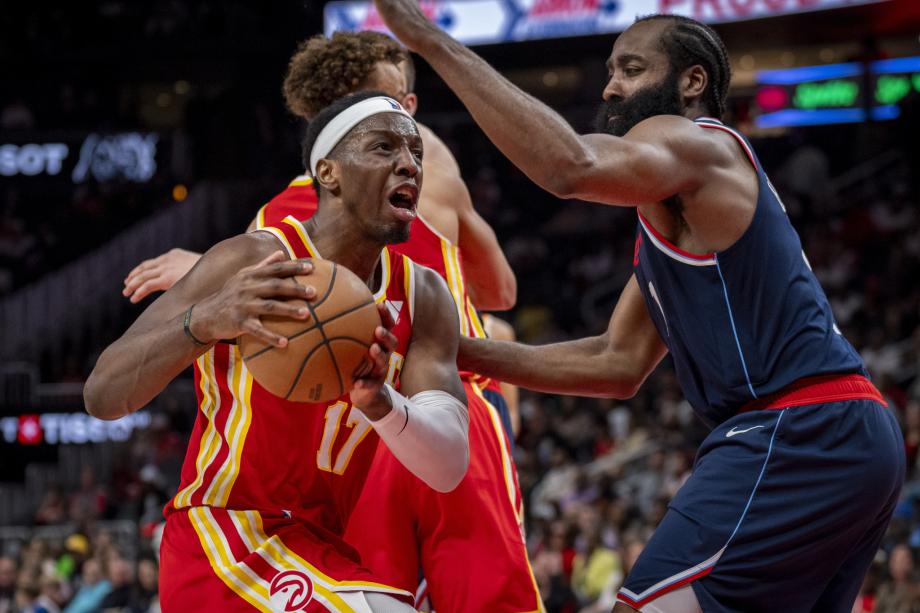 哈登25+8+7迎来生涯里程碑 快船客场大胜老鹰