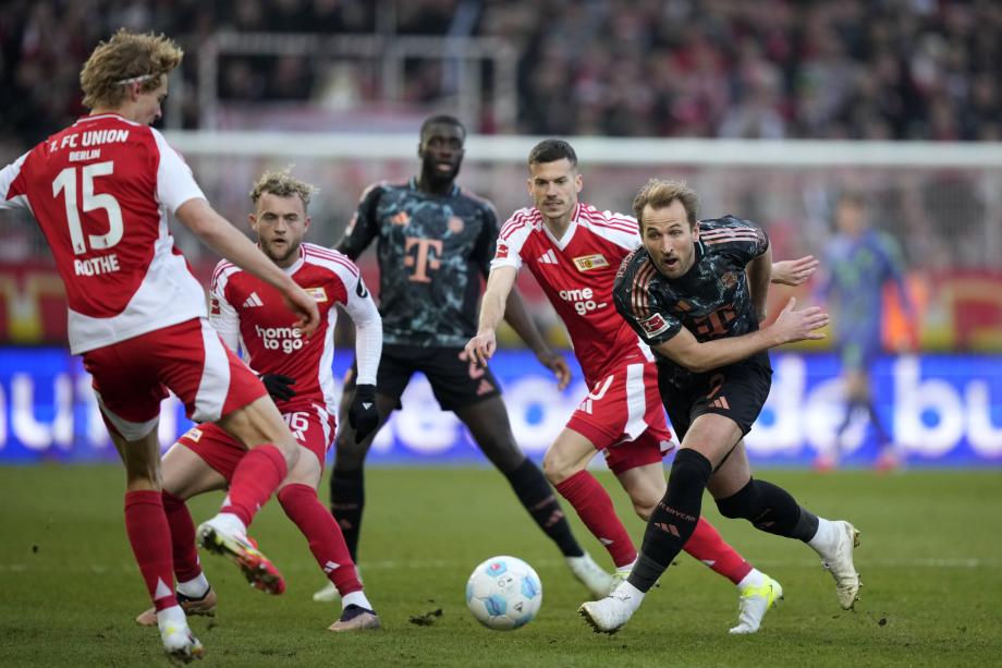 萨内替补破门 拜仁1-1柏林联合联赛2轮不胜