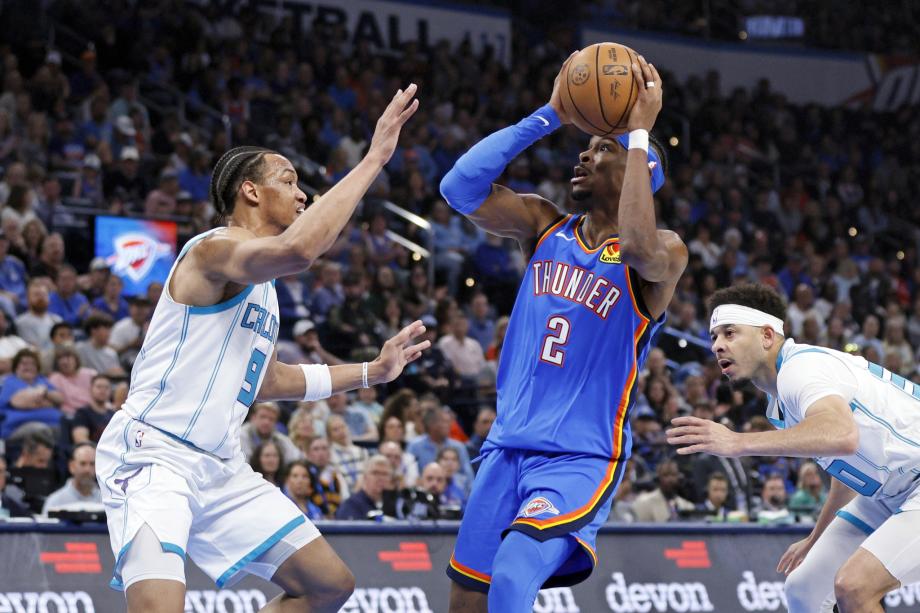 亚历山大30+9 雷霆35分大胜黄蜂取五连胜