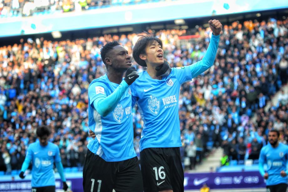 朱鹏宇破门马莱莱传射 英博送亚泰三连败