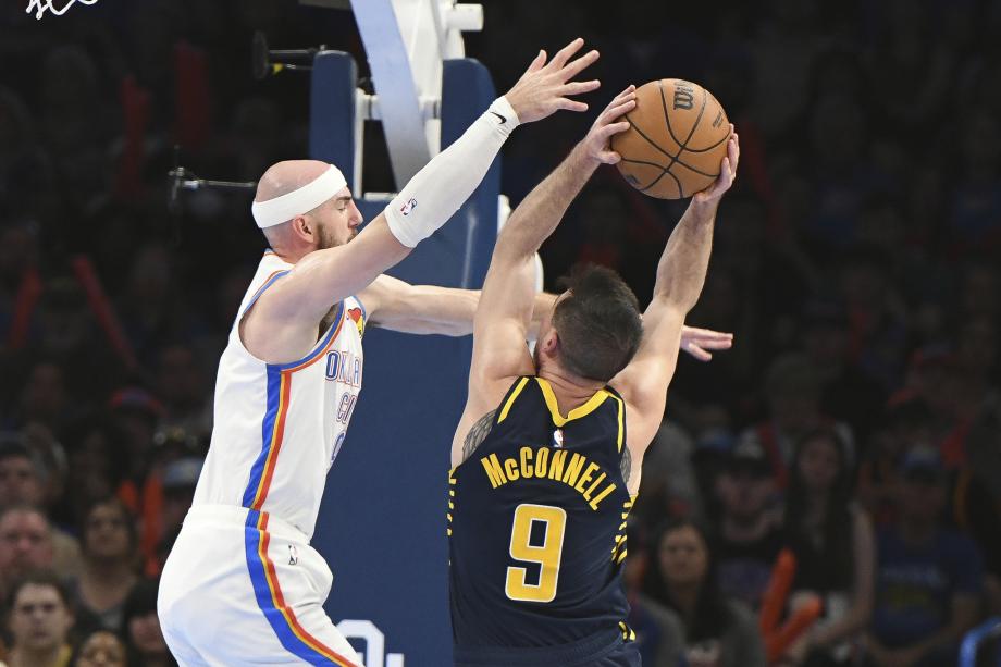 亚历山大33+7+8 雷霆大胜步行者豪取9连胜