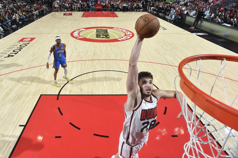 杰伦·格林34分申京31分 火箭终结雷霆11连胜