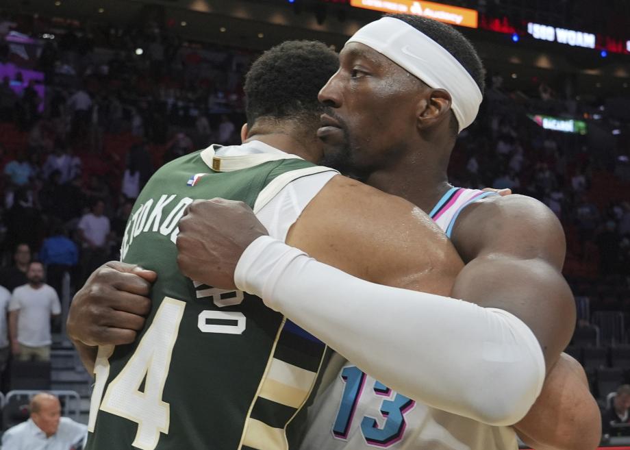 字母哥36+15+10大三双 雄鹿加时险胜热火三连胜