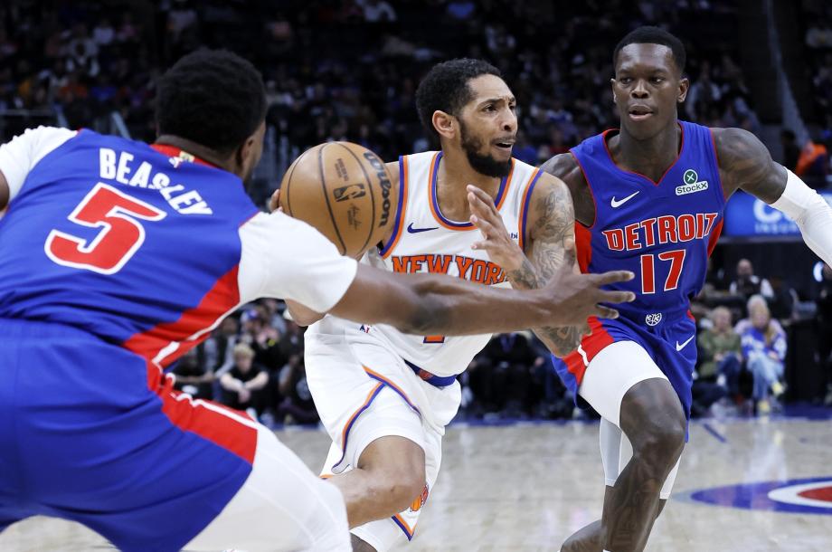 NBA-活塞115-106尼克斯 坎宁安36+2+8