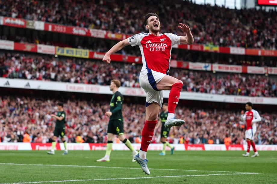 赖斯助攻托马斯破门 阿森纳1-1布伦特福德