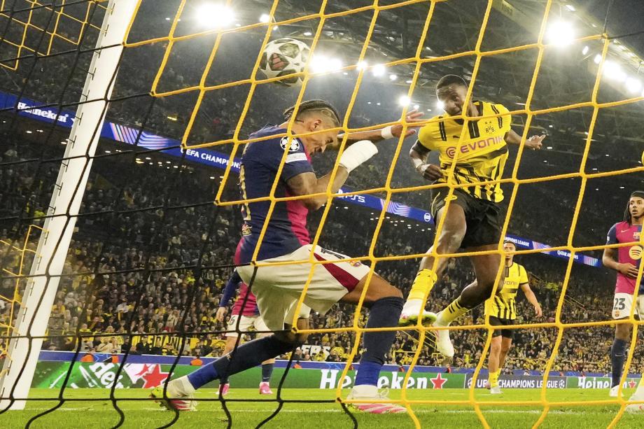 欧冠-吉拉西戴帽 巴萨1-3总比分5-3多特晋级4强