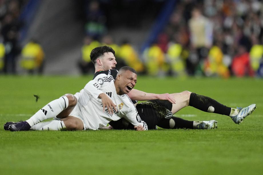 欧冠-阿森纳总比分5-1皇马 时隔16年重返四强