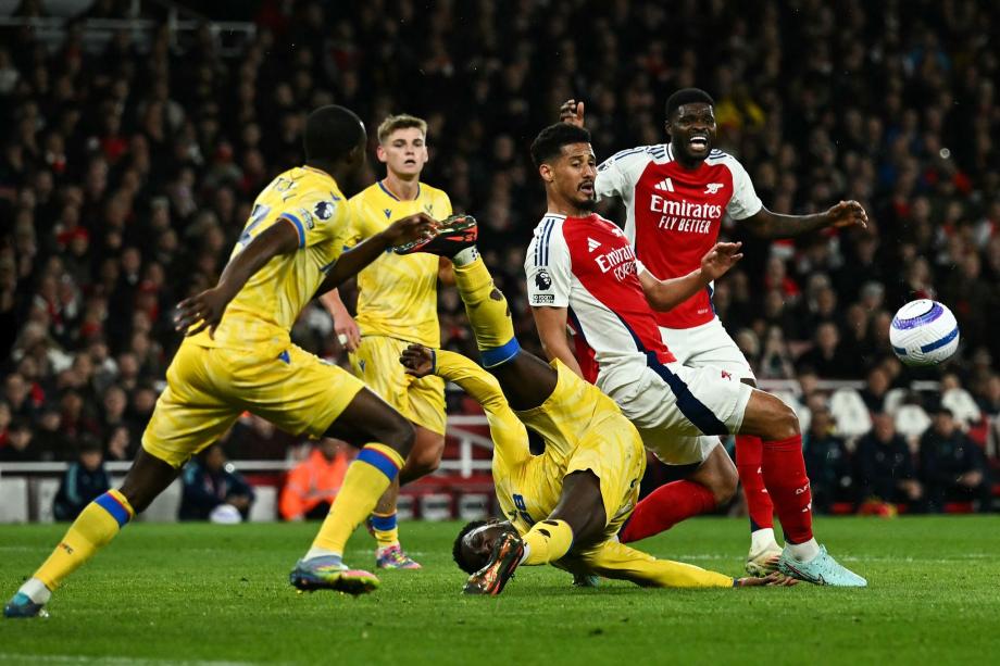 8轮不败！阿森纳2-2水晶宫距榜首12分