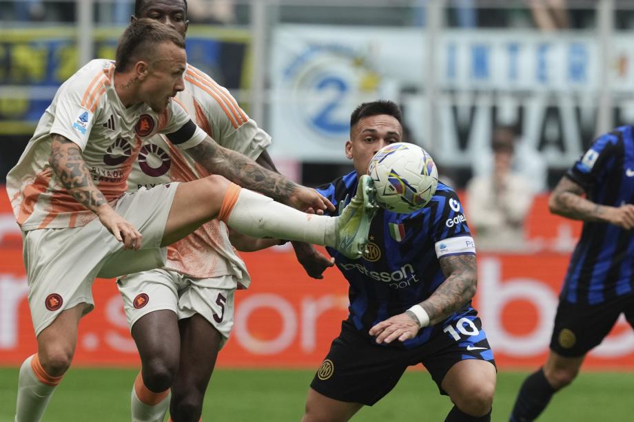 苏莱破门 国米0-1不敌罗马各项赛事3连败