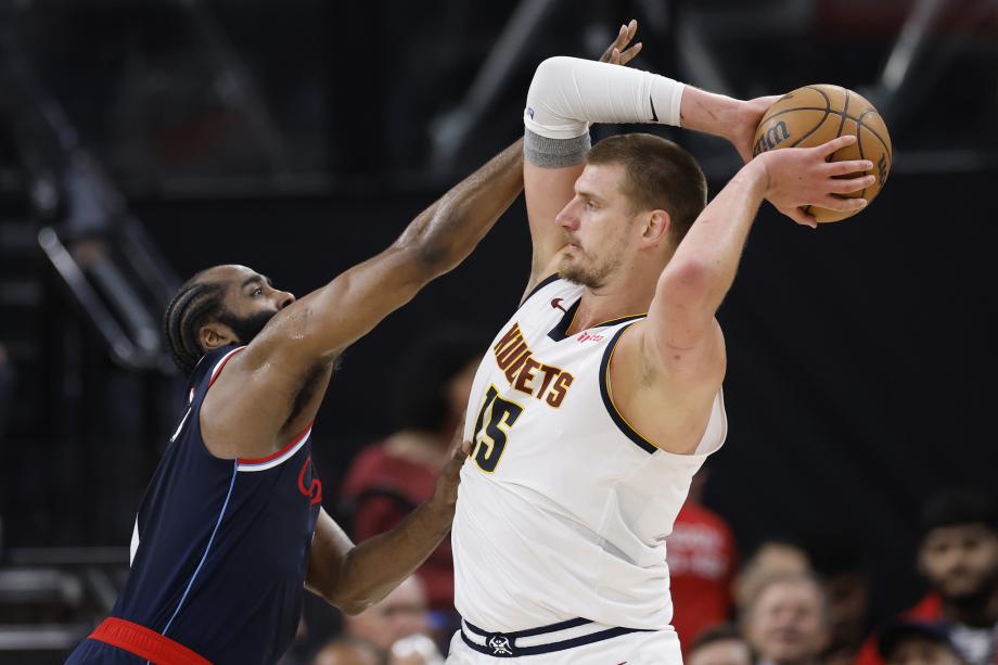 哈登28+6+8 快船力克掘金总分追至3-3拖入抢七