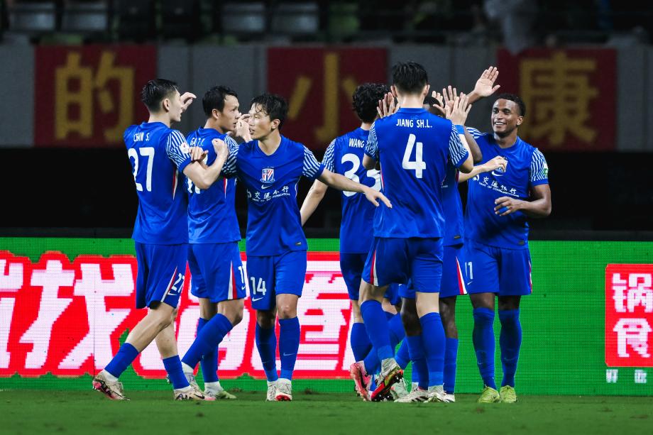 刘诚宇建功米内罗破门 梅州客家1-3上海申花