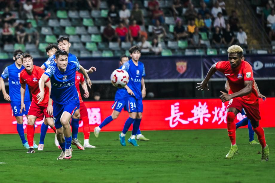 刘诚宇建功米内罗破门 梅州客家1-3上海申花