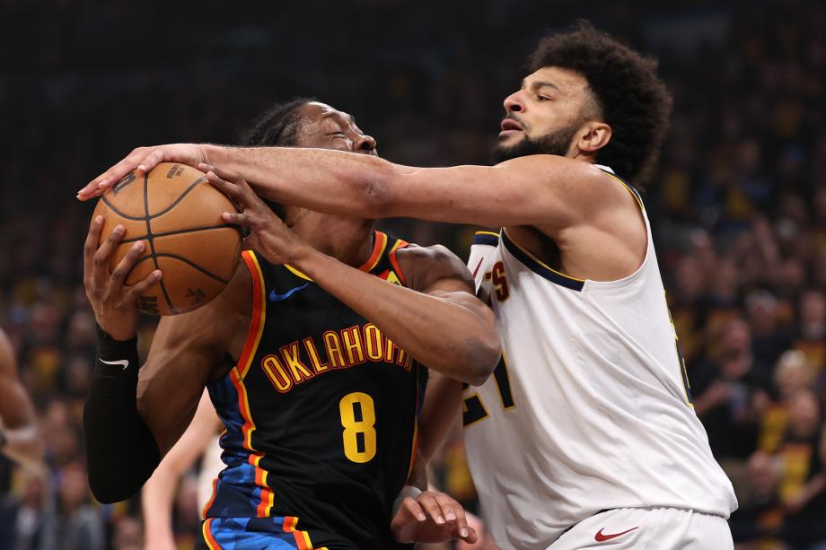 戈登三分准绝杀约基奇42+22 掘金逆转雷霆1-0