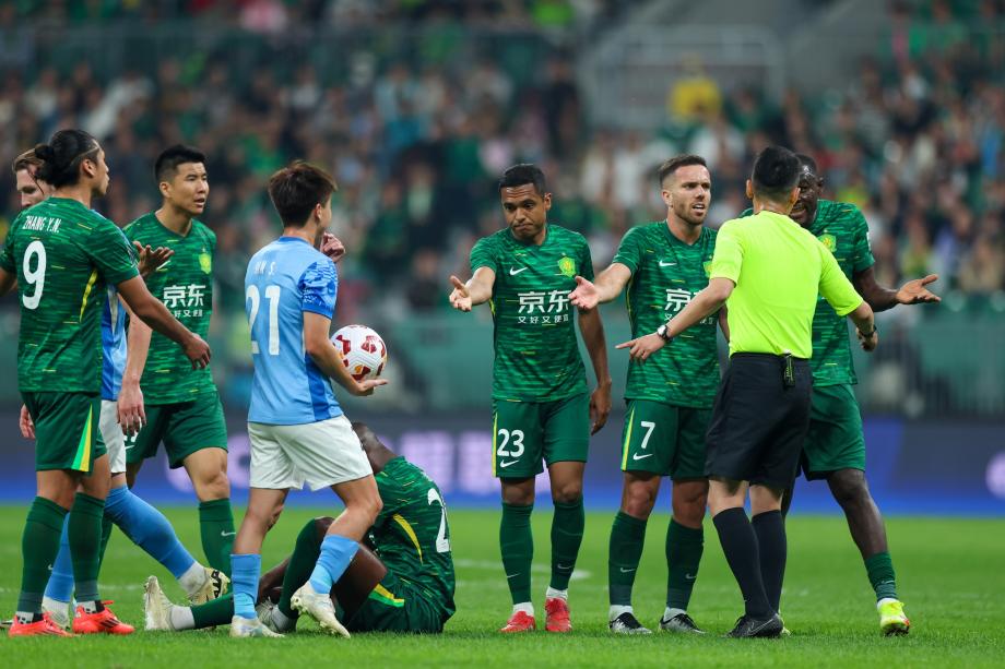 中超-国安3-1新鹏城豪取5连胜 少赛1场落后榜首4分