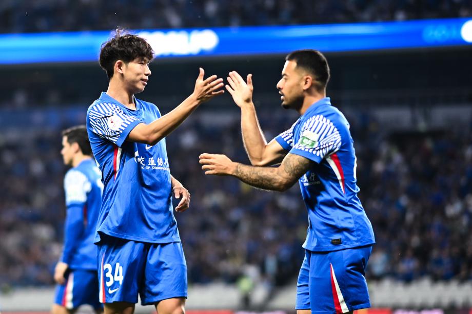 中超-杨皓宇连场破门米内罗双响 申花4-0西海岸